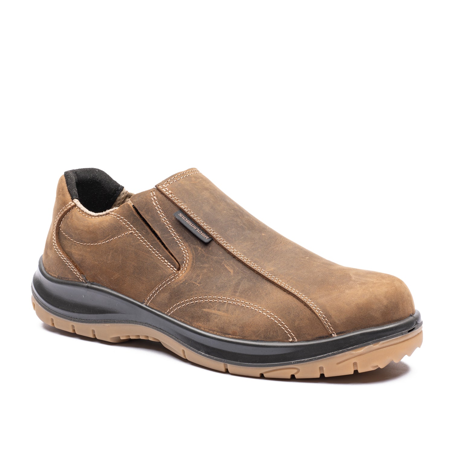 Glide Men's Composite Toe Slip On Oxford Safety Shoes 463 Mister