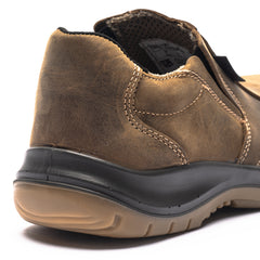 Glide Men's Composite Toe Slip On Oxford Safety Shoes 463