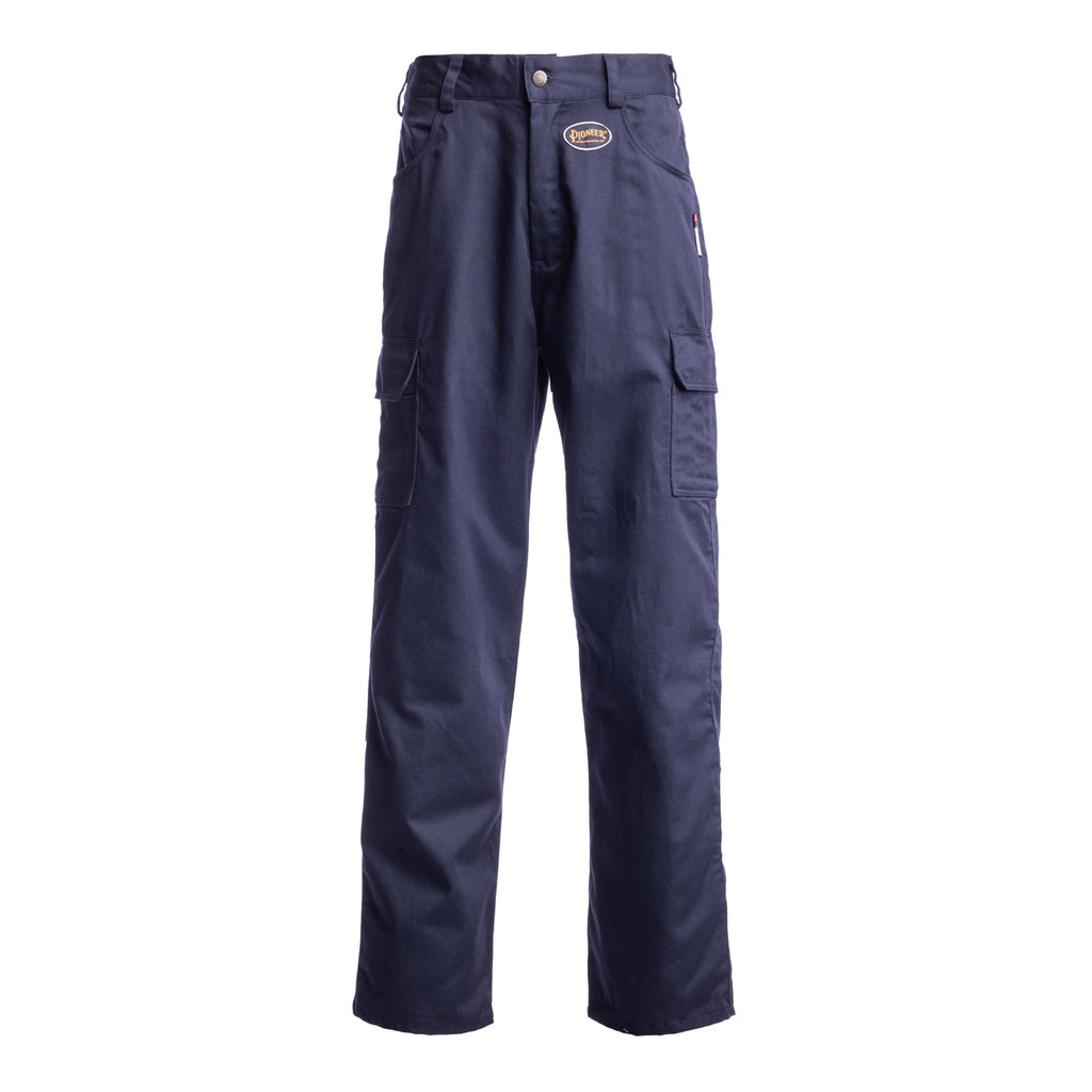 FR-Tech® 88/12 - Pantalon de travail cargo de sécurité bleu marine de 7 oz résistant aux arcs électriques