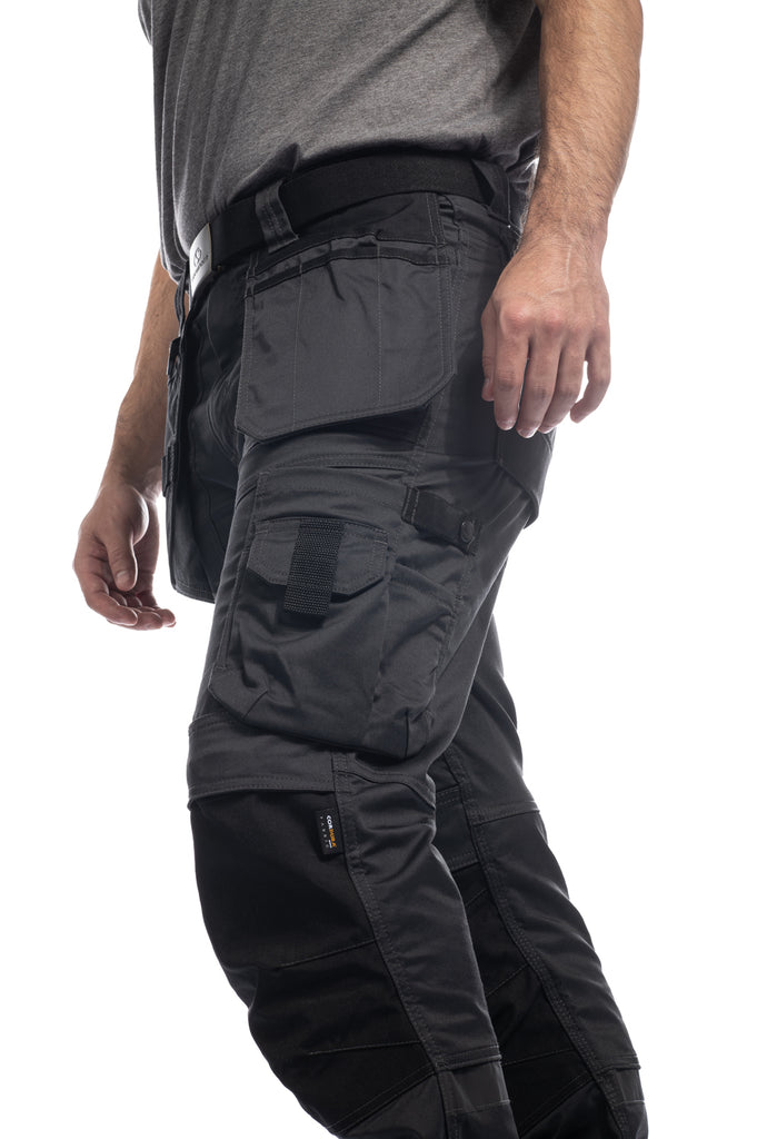 Stretch Work Pants W/ Holster Pockets - P790GRY BUY 2 SAVE $20