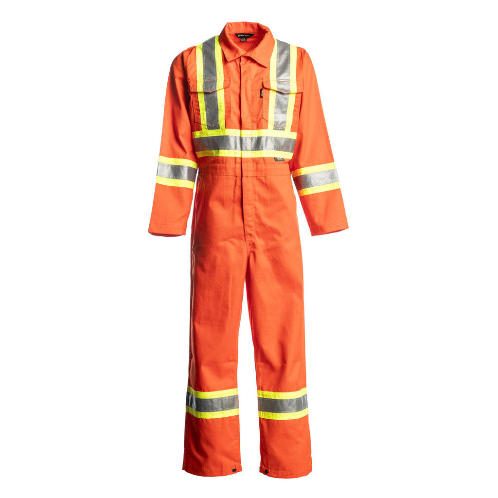 Tough Duck Hi-Vis Orange Coverall