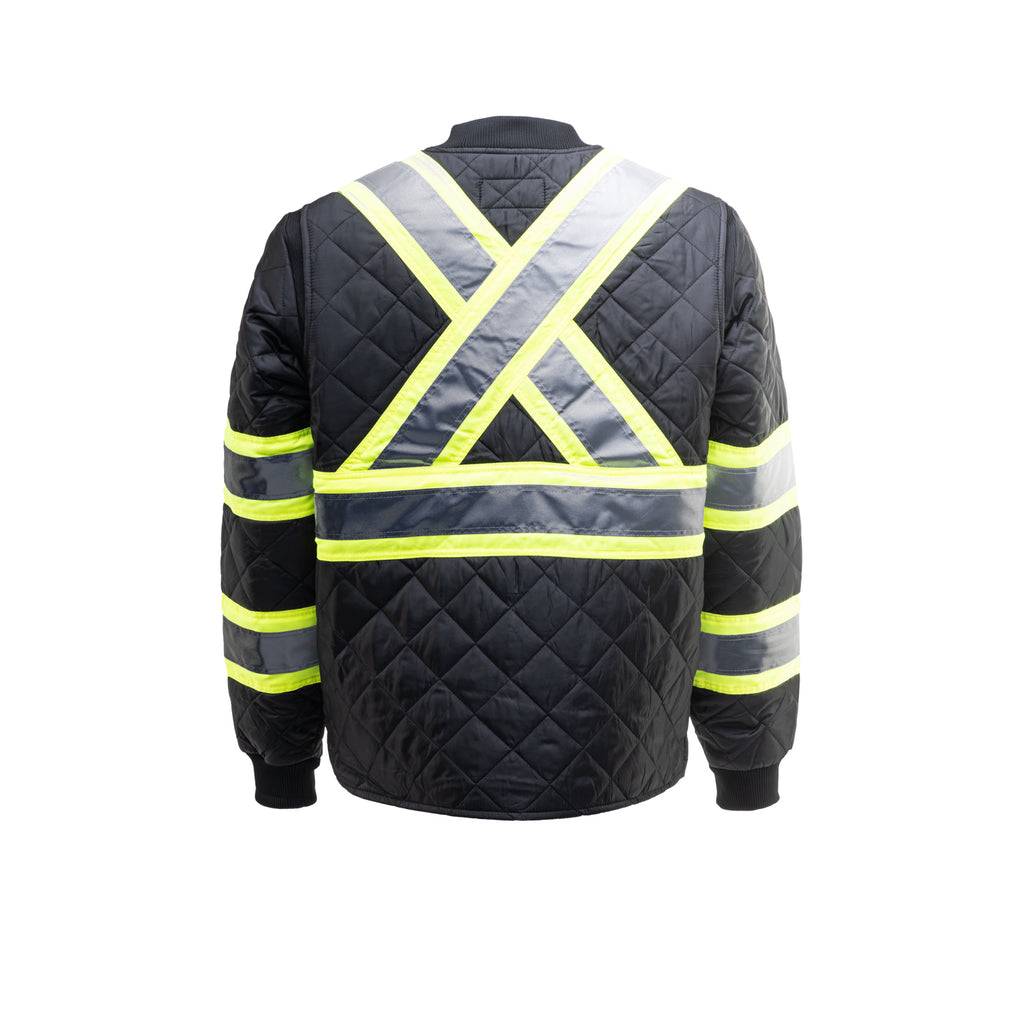 Quilted Safety Jacket S43211 Mister Safety Shoes Inc