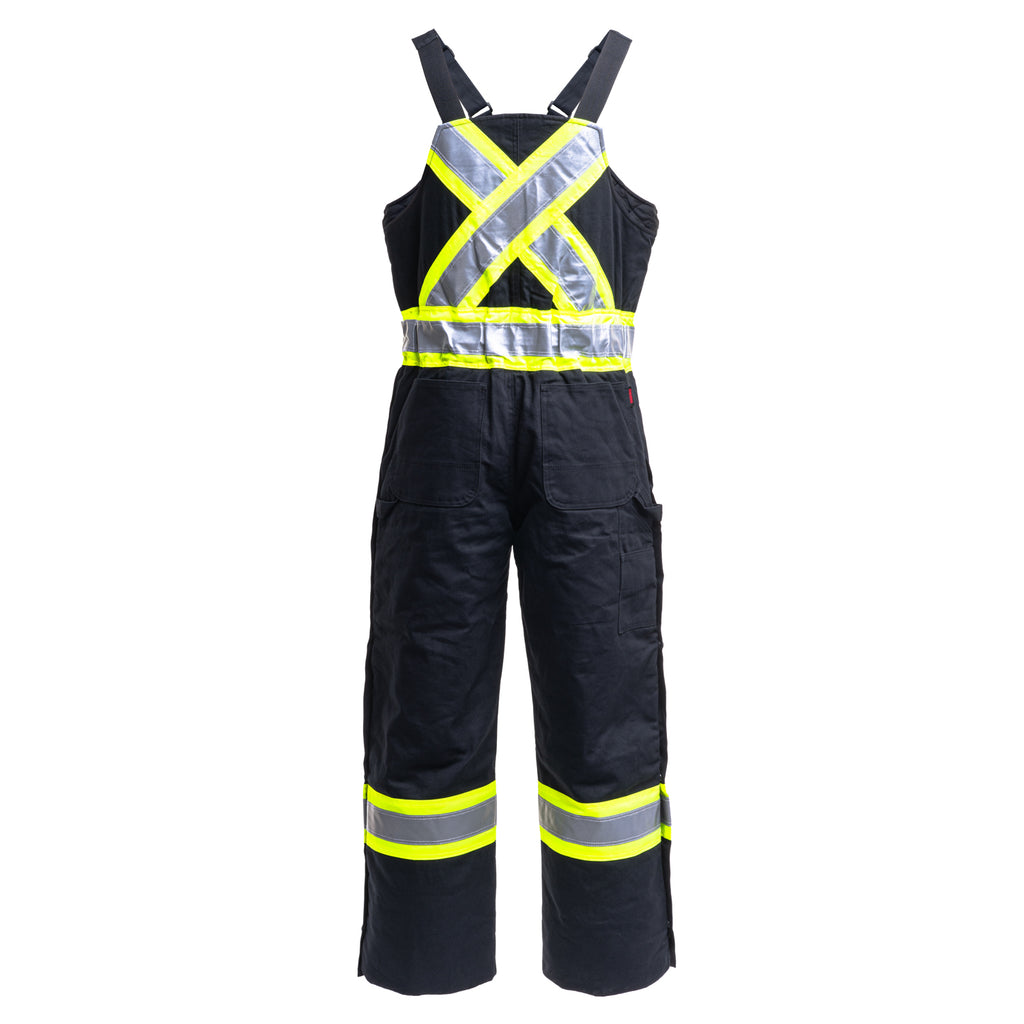 Insulated Hi-Vis Bib Work Overalls - S757