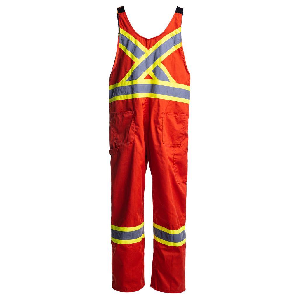 Safety Poly/Cotton HiVis Work Overalls TB6617 Mister Safety Shoes Inc